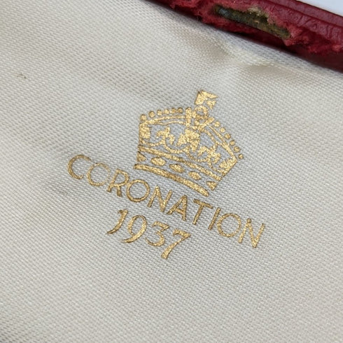 1936年 英国ヴィンテージ 純銀(925シルバー) アノイティングスプーン Roberts&Belk 箱入り