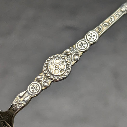 1936年 英国ヴィンテージ 純銀(925シルバー) アノイティングスプーン Roberts&Belk 箱入り