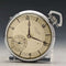 (Revisado) Vintage en buen estado de funcionamiento, reloj de bolsillo Ulysse Nardin Art Déco con caja de acero inoxidable