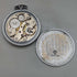 (Revisado) Vintage en buen estado de funcionamiento, reloj de bolsillo Ulysse Nardin Art Déco con caja de acero inoxidable