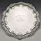 1905 British Antique Pure Silver (925 Silver) Card Tray Diameter 25.5cm 397g
