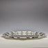 1905 British Antique Pure Silver (925 Silver) Card Tray Diameter 25.5cm 397g