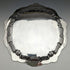 1905 British Antique Pure Silver (925 Silver) Card Tray Diameter 25.5cm 397g
