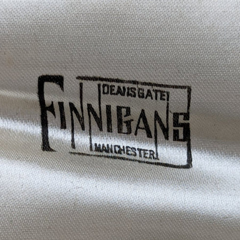 1940年頃 英国ヴィンテージ 純銀製ディッシュ&スプーン 直径17.5cm 計245g Finningans ケース入り