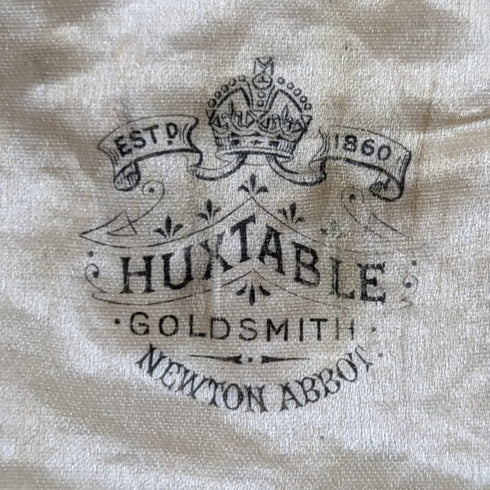 1960年前後英國復古純銀(925銀)餐巾環一對WH曼頓盒裝