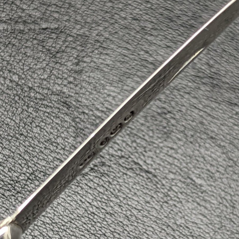 1895 年英國古董白珍珠貝殼手柄純銀刀片折疊筆刀 Mappin Brothers