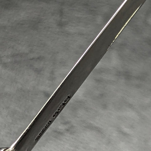 1926 年英國復古白珍珠貝殼手柄純銀刀片折疊筆刀 Harrison Fisher