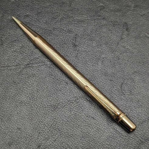 British Vintage Yard O Red Rolled Gold Propelled Pencil Boxed