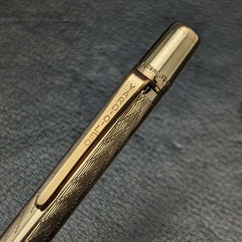British Vintage Yard O 紅卷金自動鉛筆盒裝