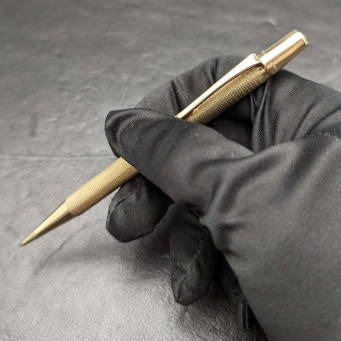 British Vintage Yard O Red Rolled Gold Propelled Pencil Boxed