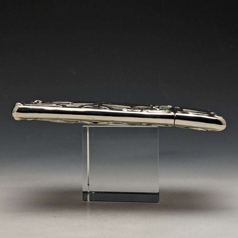 1908年 英国アンティーク 純銀(925シルバー)カードケース 63g Crisford and Norris