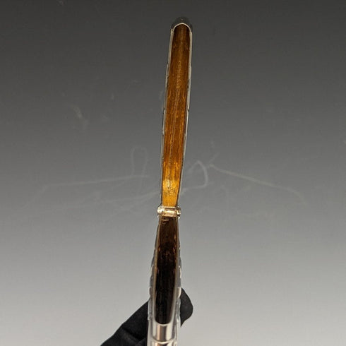 1908年 英国アンティーク 純銀(925シルバー)カードケース 63g Crisford and Norris