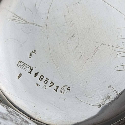 Reloj de bolsillo vintage, buen funcionamiento, suizo, Saturno, decoración Art Déco, caja de plata