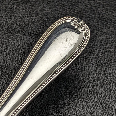 1879 British antique silver plate flat cutlery 12x2 set Elkington wooden box