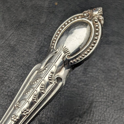 1929 British Vintage Pure Silver (925 Silver) Handle Fish Cutlery 6x2 & Server Set CH Beatson Wooden Boxed