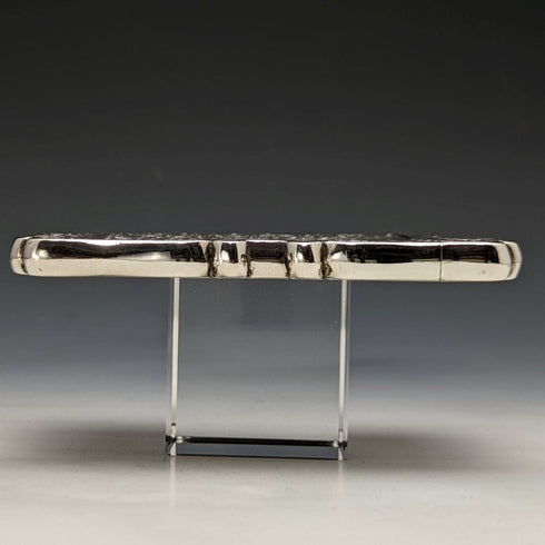 1877年 英国アンティーク 純銀(925シルバー)カードケース 62g Frederick William Bauer