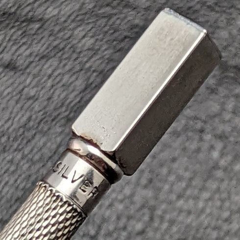 ヴィンテージ 純銀(925シルバー) 推進式ペンシル 4本セット 箱入り