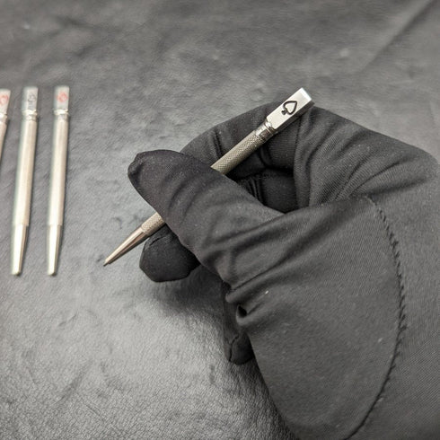 ヴィンテージ 純銀(925シルバー) 推進式ペンシル 4本セット 箱入り