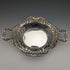 1892 British Antique Sterling Silver Basket Fine Earrings 218g