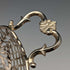 1892 British Antique Sterling Silver Basket Fine Earrings 218g