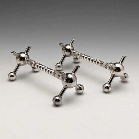 1915 年左右英國古董鍍銀餐巾環和刀架一對盒裝