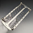 Around 1900 British Antique Silver Plate Large Toast Rack 438g