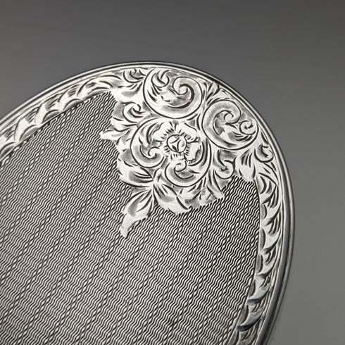 1964 British Vintage Sterling Silver Handle Nylon Brush