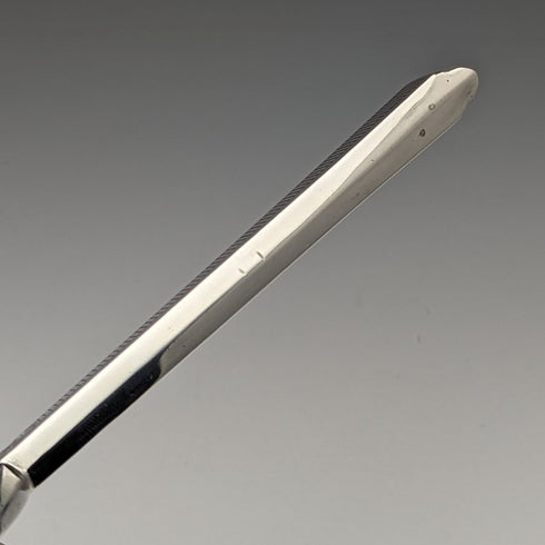 1964 British Vintage Sterling Silver Handle Nylon Brush