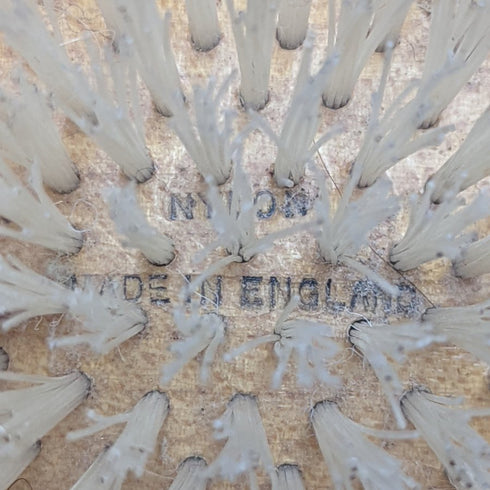 1964 British Vintage Sterling Silver Handle Nylon Brush