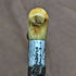 1908 British Antique Men's Walking Stick Deer Antler Clutch Handle 85cm
