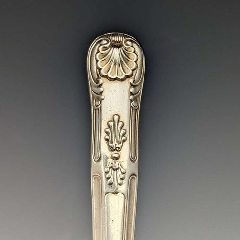 British Vintage Silver Plated Handle Stainless Blade Cutlery Set 8x2