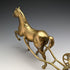 British vintage brass horse and carriage object 1075g