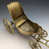 British vintage brass horse and carriage object 1075g