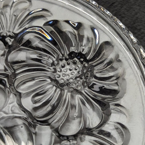 British Vintage Cut Glass Small Dish Set of 5