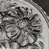 Set de 5 platos pequeños de cristal tallado vintage británico