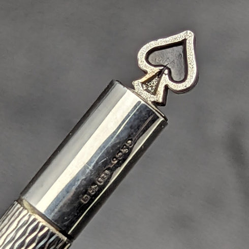 1988年 英国製 純銀製 ボールペン 4本セット 箱入り