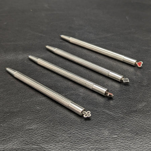 1988年 英国製 純銀製 ボールペン 4本セット 箱入り