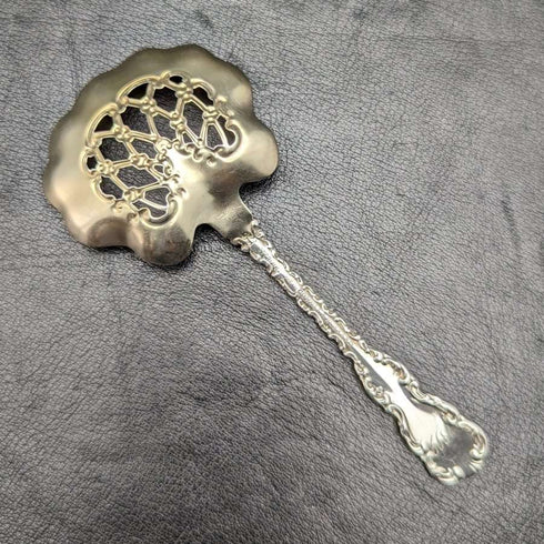 Cuchara para bombones de plata de ley antigua, EE. UU., 1899, COWELL & HUBBARD