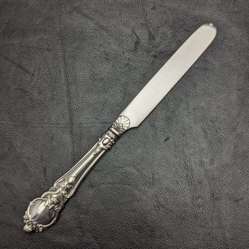 Juego de cubiertos de bautizo de plata esterlina antigua inglesa de 1851, en estuche