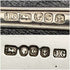 Juego de cubiertos de bautizo de plata esterlina antigua inglesa de 1851, en estuche