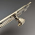 British Antique Silver Plate Card Tray Diameter 25.5cm 475g