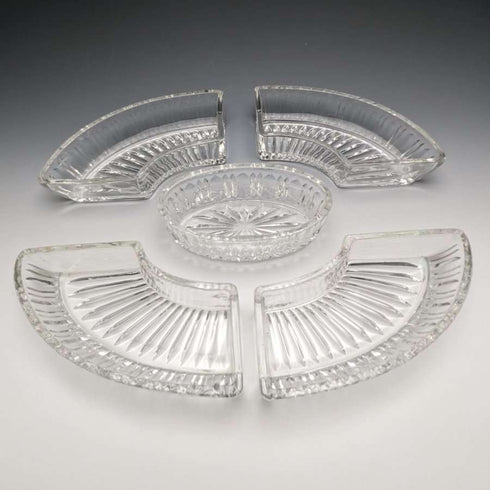 영국 빈티지 실버 플레이트 갤러리 트레이, 유리 라이너 포함, 폭 31cm, 1717g