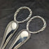 Tijeras para uvas de plata chapada, vintage, origen británico, 78 g