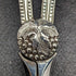 Tijeras para uvas de plata chapada, vintage, origen británico, 78 g