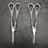 Tijeras para uvas de plata chapada vintage británica, par, 168 g