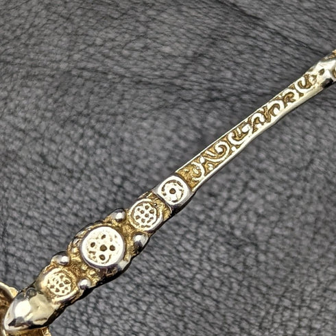 1936年 英国ヴィンテージ 純銀製 アノイティングスプーン 6本セット ケース入り