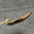 1936 British vintage sterling silver anointing spoon set of 12 in a case