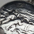 Antique Swiss-made pocket watch with engraved silver side, open face, paper dial, working condition