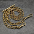 British Vintage Gold Plated Double Albert Chain