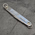1960 British Vintage Sterling Silver Handle Double Blade Folding Mini Knife